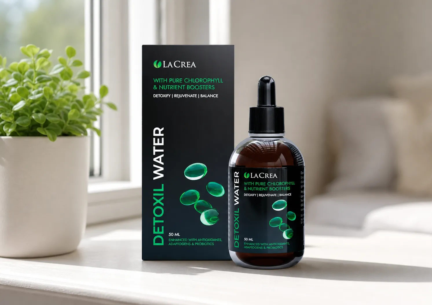 Detoxil water parasites — opakowanie na co dzień