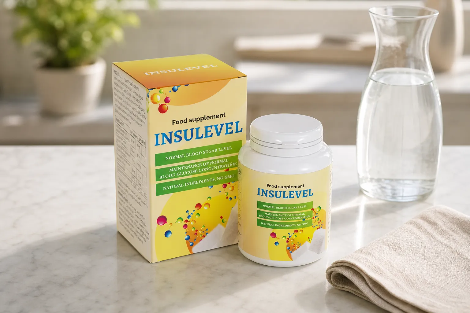 InsuLevel — opakowanie na co dzień