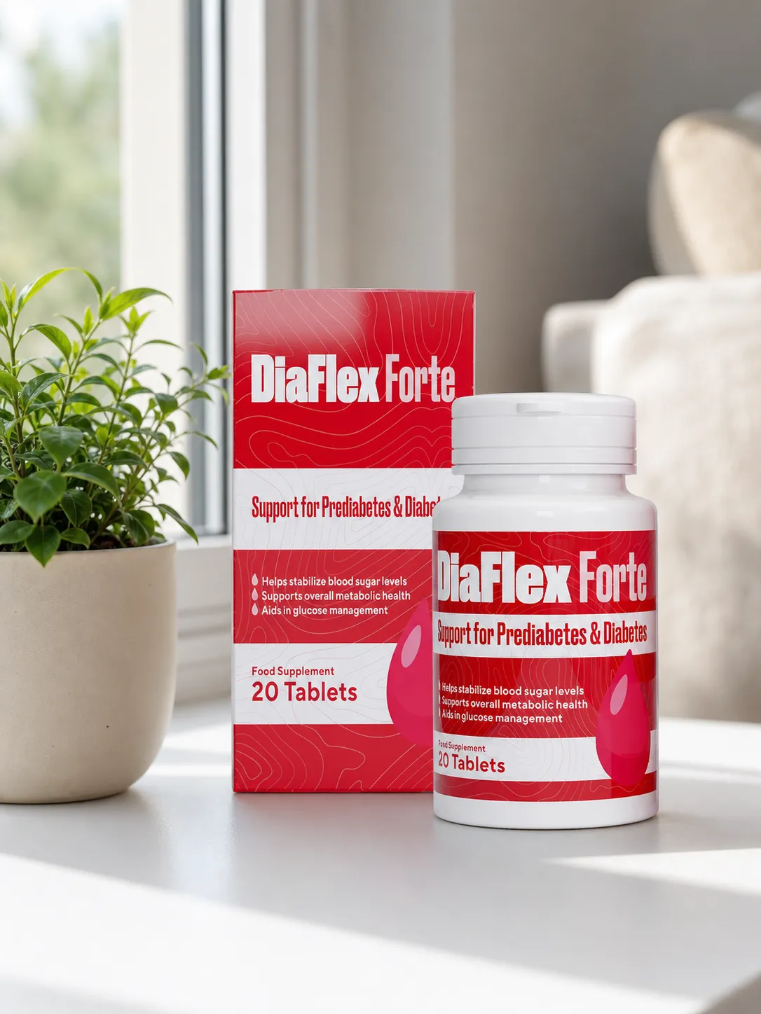 DiaFlex Forte — opakowanie na co dzień