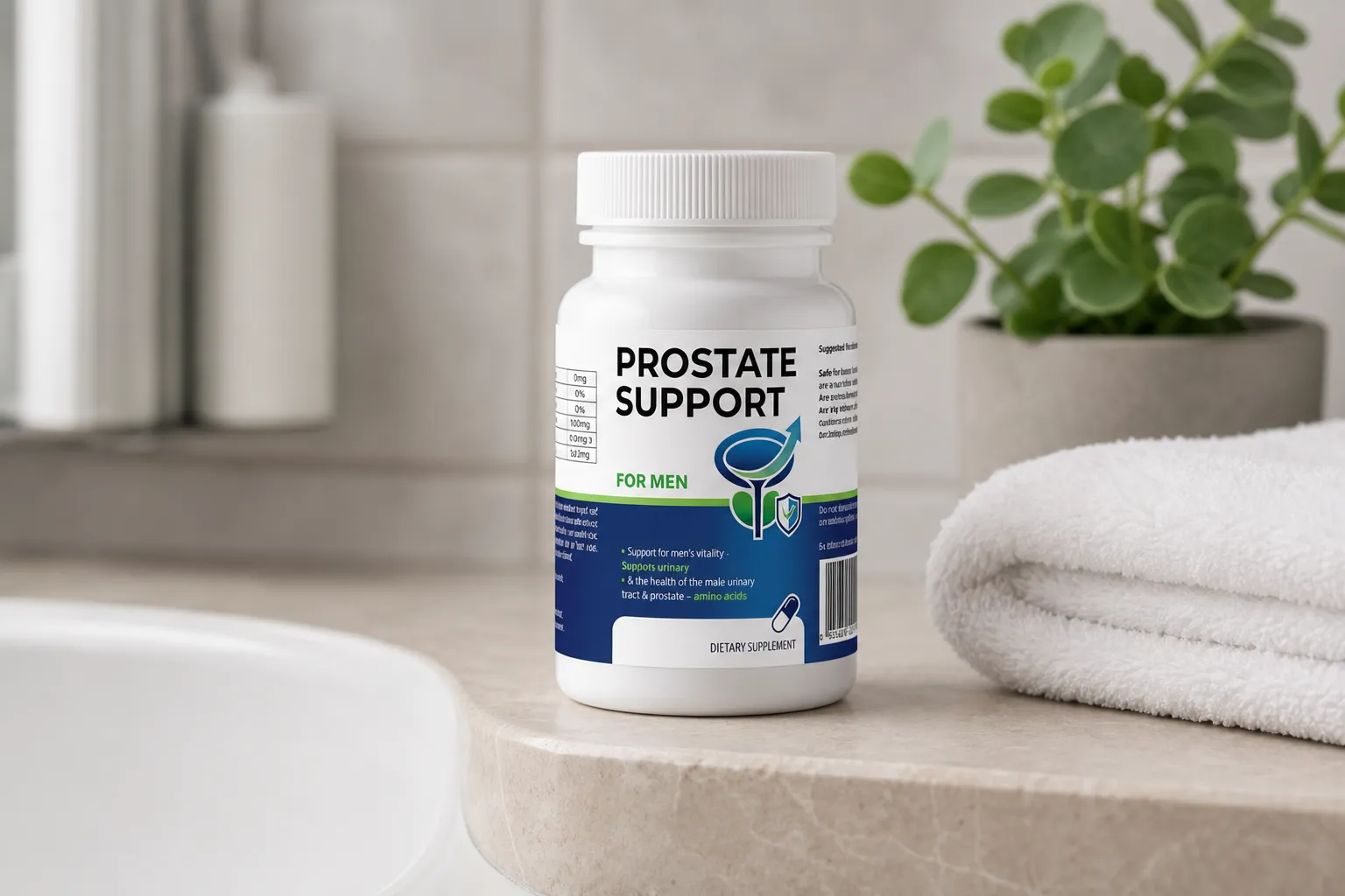 Prostate Support — opakowanie na co dzień