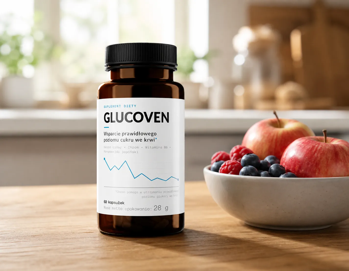 Glucoven — opakowanie na co dzień