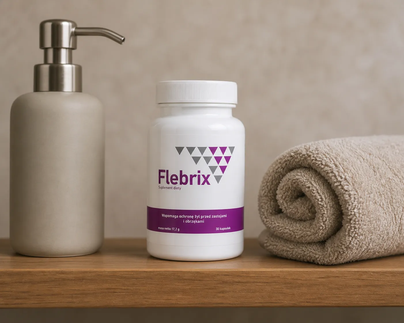 Flebrix — opakowanie na co dzień