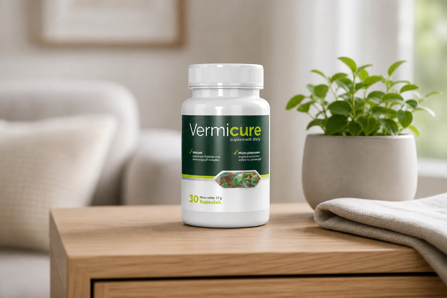 Vermicure — opakowanie na co dzień