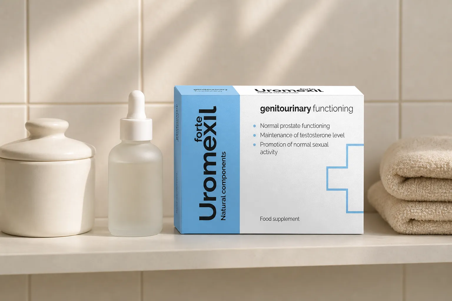 Uromexil Forte — opakowanie na co dzień
