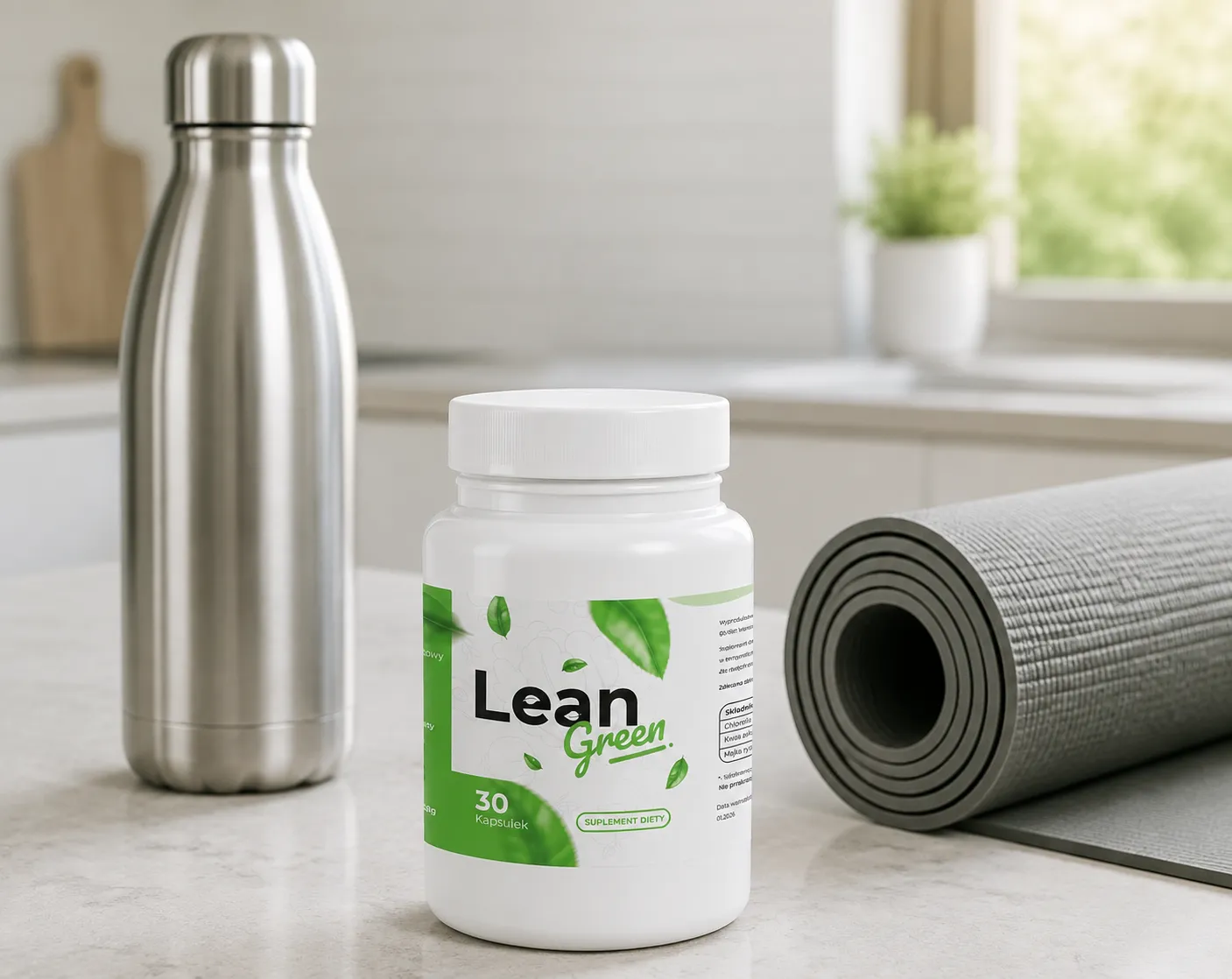 LeanGreen — opakowanie na co dzień