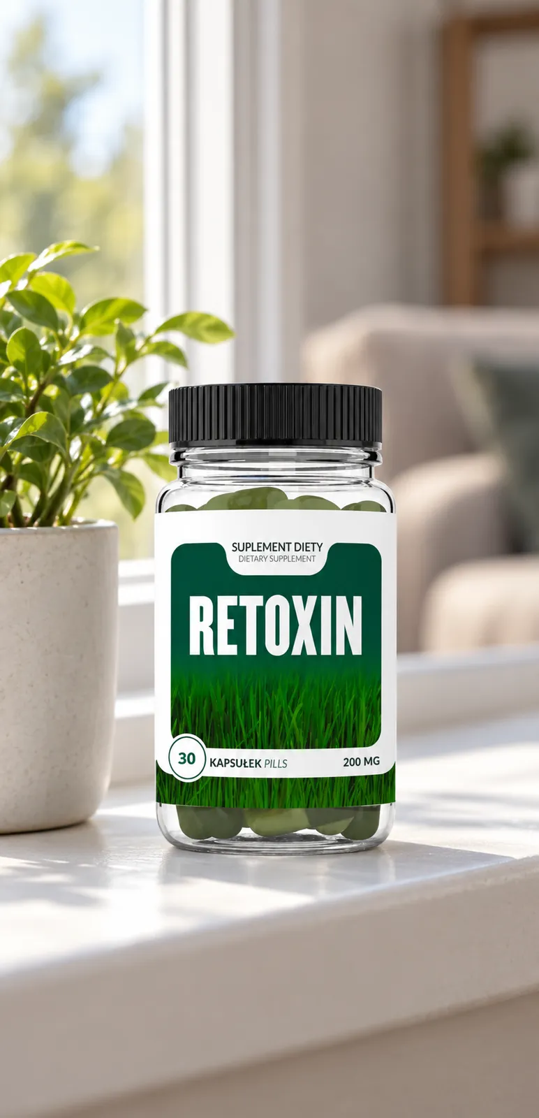 Retoxin — opakowanie na co dzień