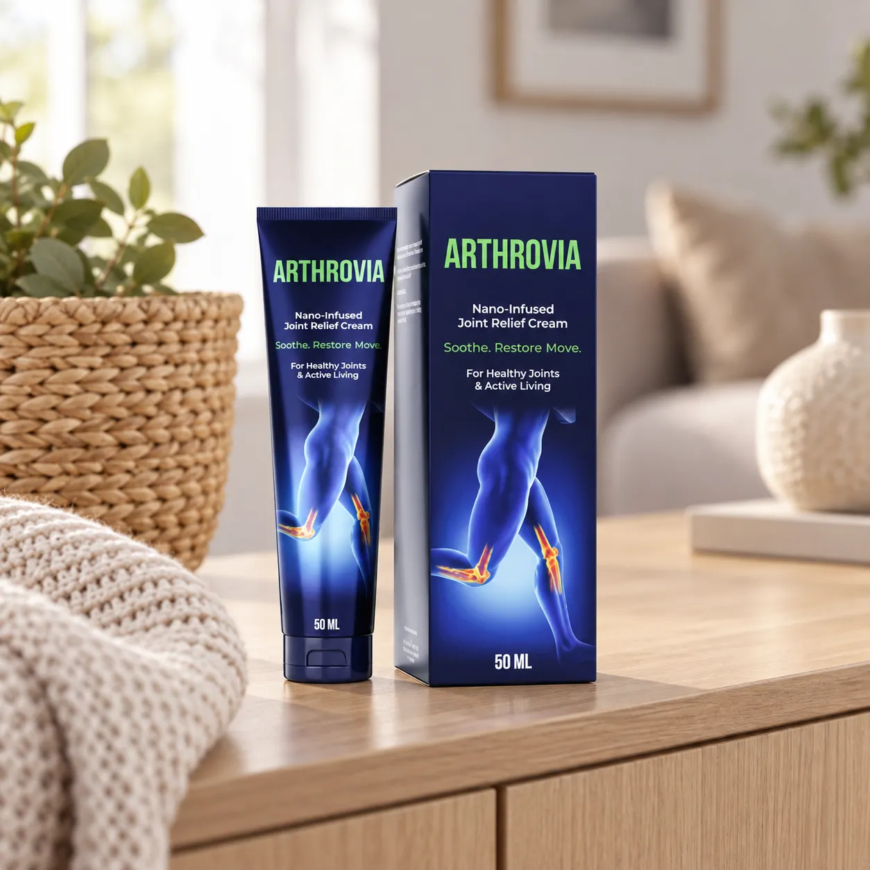 Arthrovia — opakowanie na co dzień