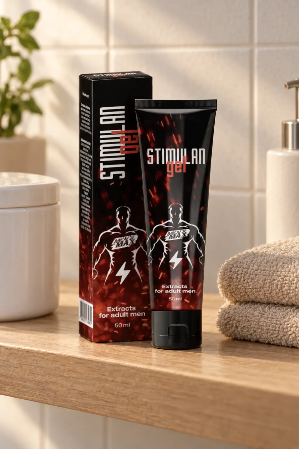 Stimulan Gel — opakowanie na co dzień
